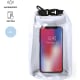 Bolsa impermeable para móvil personalizada con ventana táctil  (2 L)