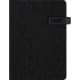 Agenda día página 2027 RPET 300d cierre magnético PU 15,5 x 21 cm negro