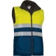 Chaleco impermeable de alta visibilidad highway Valento amarillo fluor/azul marino