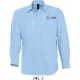 Camisa de hombre Boston Sols 135 azul celeste