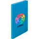 Libreta para empresas de notas con lineas 14,7 x 21 cm azul claro