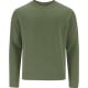 Sudadera de niño en felpa perchada cuello redondo Cosmos 280 verde botella
