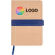 Bloc notas A5 de corcho y banda en PU con cierre magnético 15 x 21.1 cm azul marino