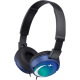 Auriculares con cable personalizados zx310  Sony azul