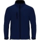 Chaqueta soft shell triple capa resistente RPET impermeable 340gsm Grifter azul marino
