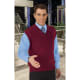 Chaleco-jersey sin mangas cuello pico staff Valento