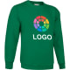 Sudadera clasica personalizada de niño dublin Valento 295 verde pradera