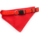 Collar con bandana a juego para mascotas con cinta ajustable