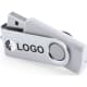 Memoria USB giratoria personalizada 16GB (mín. 10) blanco
