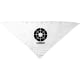 Pañuelo triangular de adulto personalizado de 100x70 cm fiesta Valento blanco