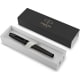 Pluma IM Achromatic personalizada de acero inox lacado negro mate Parker