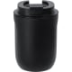 Vaso térmico de acero inox reciclado con tapa y cierre hermético (250 ml) negro