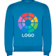 Sudadera de niño Clasica Roly 280 azul oceano