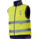Chaleco acolchado reversible alta visibilidad Velilla