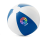 Balón de playa personalizado bicolor de Ø 21 cm aprox. azul