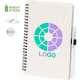 Libreta personalizada diseño eco de caña de trigo con bolígrafo 15 x 21.3 cm