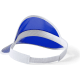 Visera personalizada de PVC con protección UV y cinta elástica