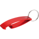Llavero abridor en aluminio reciclado personalizado rojo