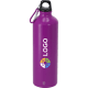 Bidón personalizado de aluminio reciclado (800 ml) fucsia