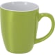Taza cerámica acabado brillante personalizada (350 ml) verde