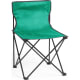 Silla plegable con cuerpo en acero tubular verde