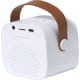 Altavoz bluetooth 5w  ABS reciclado con asa y diseño retro