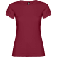 Camiseta entallada femenina de niño Jamaica Roly 155 granate