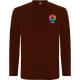 Camiseta de manga larga con tejido tubular Extreme Roly 160 marron chocolate