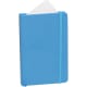 Bloc mediano personalizado con banda elástica 9,3 x 14,3 cm azul claro