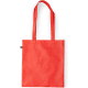 Bolsa ecológica personalizada de RPET de colores 100 g/m² rojo