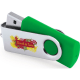 Memoria USB giratoria para bodas 16GB (mín. 10) verde