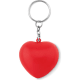 Llavero corazon antiestres rojo