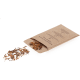 Sobre kraft con semillas flores silvestres