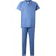 Uniforme pijama sanitario unisex Velilla azul celeste