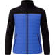 Chaqueta soft shell impermeable y transpirable negra Cornal azul