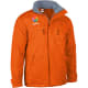Parka acolchada impermeable  boreal Valento naranja fiesta