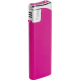 Pack de 50 mecheros personalizados con mecanismo eléctrico fucsia