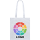 Bolsa de tela personalizada de algodón 180g/m2 de colores blanco