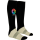 Calcetas o calcetines de fútbol Soccer Roly negro