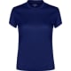 Camiseta manga corta técnica 100% poliéster de mujer Tecnic Plus 135 azul marino