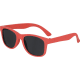 Gafas eco de sol infantiles personalizadas de caña de trigo uv400 rojo