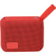 Altavoz bluetooth 5w en ABS con malla RPET rojo