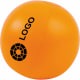 Balón de playa personalizado de PVC opaco Ø 28 cm aprox. naranja