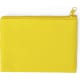 Monedero personalizado suave polipiel con cremallera colores amarillo