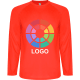 Camiseta manga larga ranglán de niño Montecarlo L/S Roly 150 rojo