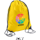 Mochila gymsack personalizada de poliéster refoerzada 210T Sols amarillo