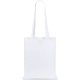 Bolsa de tela publicitaria de algodón 100% y 105 g/m² 36 x 40 cm blanco