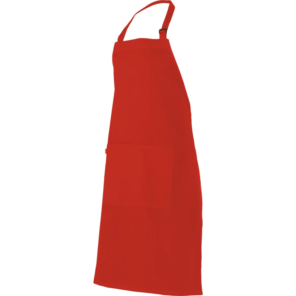 Delantal de cocina con peto y bolsillo central Velilla