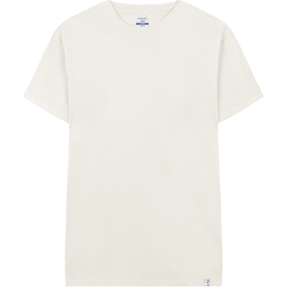 Camiseta personalizada algodón orgánico tonos pastel tacto suave