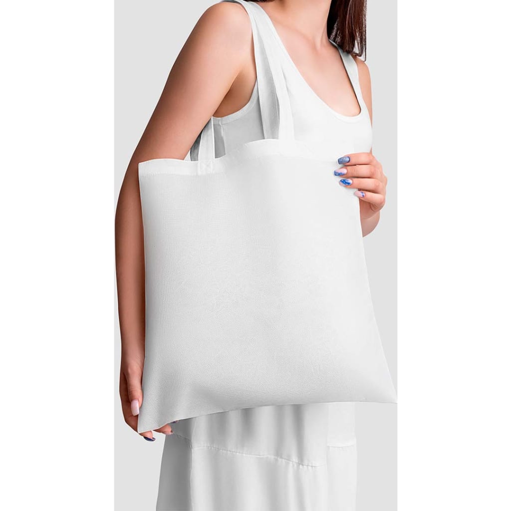 Bolsa de tela non woven publicitaria termosellada 36x40 cm 80 g/m²